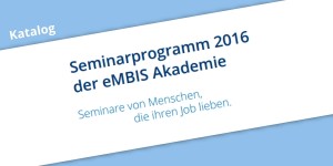 eMBIS Seminarkatalog 2016